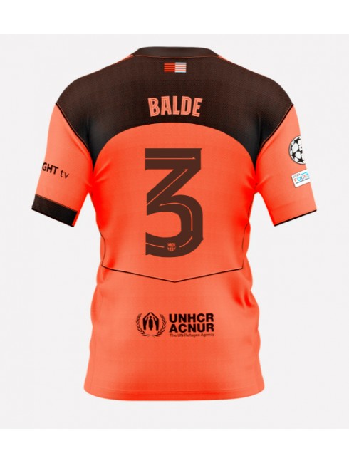 Billige Barcelona Alejandro Balde #3 Tredjedrakt 2025-26 Kortermet Billige Barcelona Alejandro Balde #3 Tredjedrakt 2025-26 Kortermet